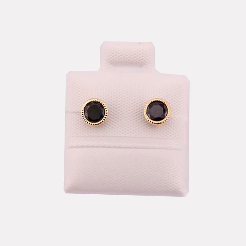 Broqueles Bisel Diam #5 10k 0.3g